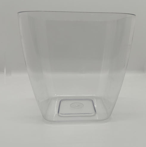 White Self Watering Pot