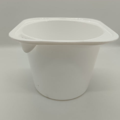 White Self Watering Pot