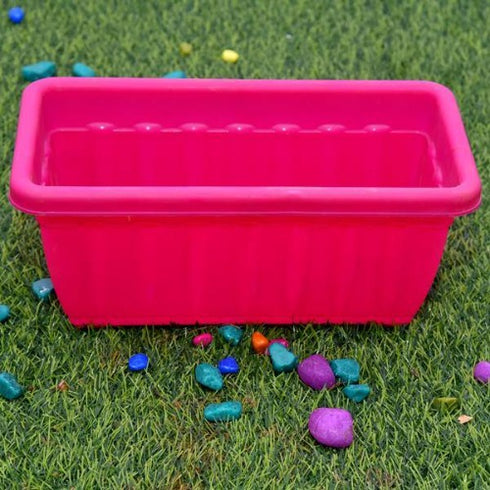 12 inch Rectangular Plastic Planter