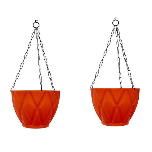V Solitaire Hanging Pot